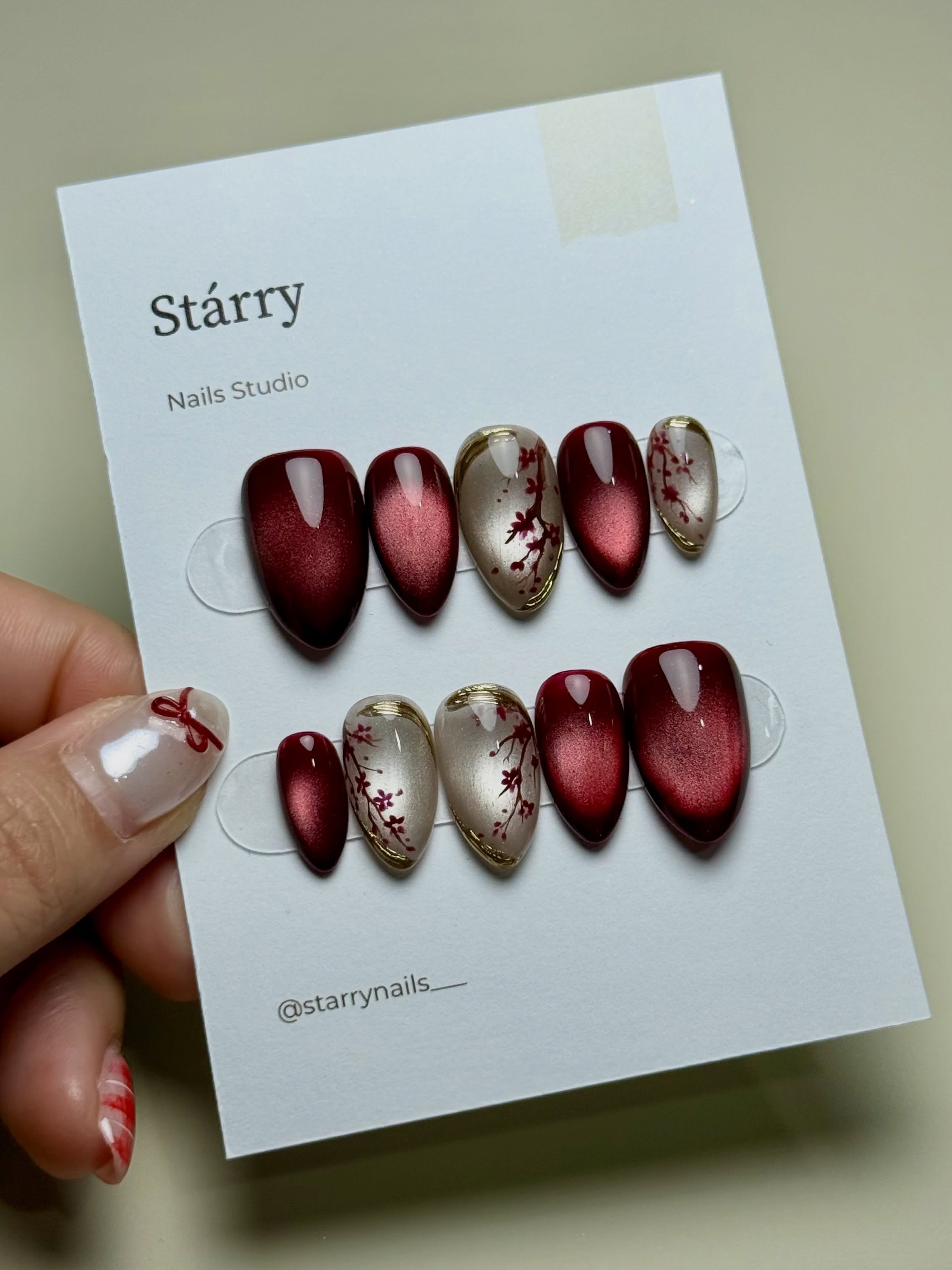 Starry Nails nail art 1
