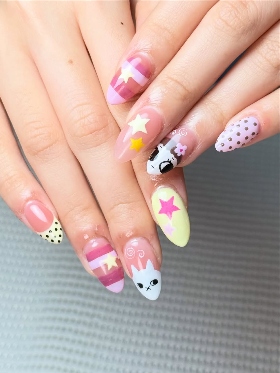 Starry Nails nail art 2